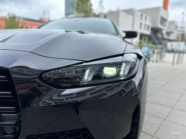 bmw m4 competition 2024 front close up bmw m4 competition 2024 front close up